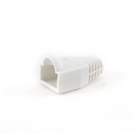 GEMBIRD RJ-45 törésgátló (boot cap), fehér, 100 db per zacskó BT5WH/100