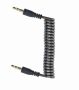 GEMBIRD 3.5 mm sztereo spiral audio kábel, 1.8 m CCA-405-6