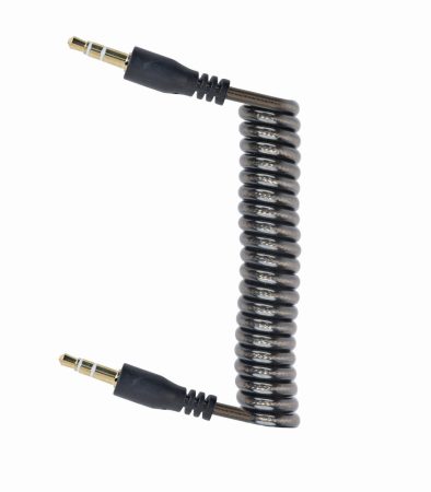 GEMBIRD 3.5 mm sztereo spiral audio kábel, 1.8 m CCA-405-6