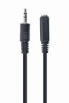   GEMBIRD 3.5 mm audio splitter kábel, 10 cm, fekete CCA-415-0.1M