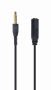   GEMBIRD CCA-419 3.5 mm 4-pin audio cross-over adapter cable, black