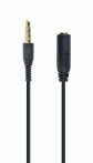   GEMBIRD CCA-419 3.5 mm 4-pin audio cross-over adapter cable, black