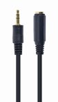 GEMBIRD CCA-421S-5M 3.5 mm stereo audio extension cable, 5 m