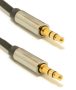 GEMBIRD CCAP-444-1M 3.5 mm stereo audio cable, 1 m