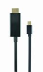   GEMBIRD Mini DisplayPort to HDMI 4K kábel, 1.8 m CC-mDP-HDMI-6