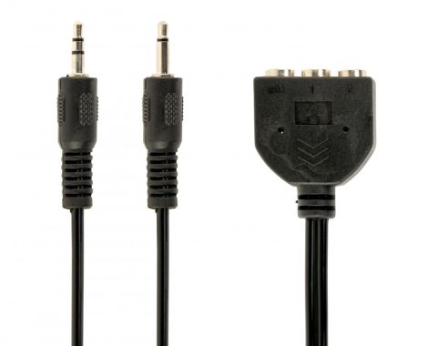 GEMBIRD CC-MIC-1 Microphone and headphone extension cable