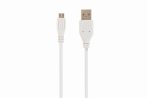   GEMBIRD CCP-mUSB2-AMBM-W-1M Micro-USB cable, 1 m, white color
