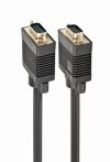  GEMBIRD Premium VGA HD15M/HD15M dual-shielded w/2*ferrite core 15M kábel, fekete színű CC-PPVGA-15M-B