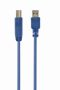 GEMBIRD CCP-USB3-AMBM-6 USB 3.0 A-plug B-plug cable, 6 ft