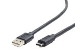   GEMBIRD CC-USB2-AMCM-1M USB 2.0 AM to Type-C cable (AM/CM), 1 m