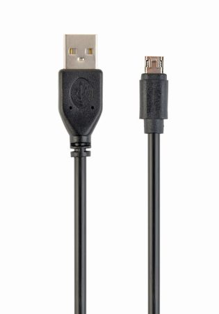 GEMBIRD CC-USB2-AMmDM-6 Double-sided Micro-USB to USB 2.0 AM cable, 1.8 m, black