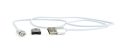   GEMBIRD CC-USB2-AMmUMM-1M Magnetic Micro USB cable, silver, 1 m