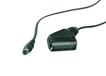 GEMBIRD CCV-520 SCART to S-Video adapter cable, 1.8 m
