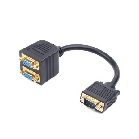 GEMBIRD VGA splitter kábel, 0.2 m CC-VGAX2-20CM