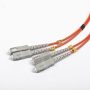   GEMBIRD CFO-SCSC-OM2-1M Duplex multimode fibre optic cable, 1 m, bulk packing