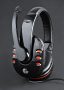   GEMBIRD GHS-402 Gaming headset - fejhallgató állítható hangeroszabályzóval, fényes fekete színben