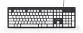   GEMBIRD KB-CH-01 Chocolate' keyboard, USB, US layout, black