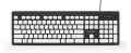   GEMBIRD Chocolate' keyboard, USB, US layout, fekete KB-CH-01