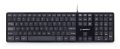 GEMBIRD Chocolate Keyboard, US layout, fekete KB-MCH-02