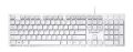   GEMBIRD KB-MCH-03-W Multimedia 'chocolate' keyboard, USB, US layout, white