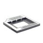   GEMBIRD Slim mounting frame for 2.5'' drive to 5.25'' bay, for drive up to 12.7 mm MF-95-02