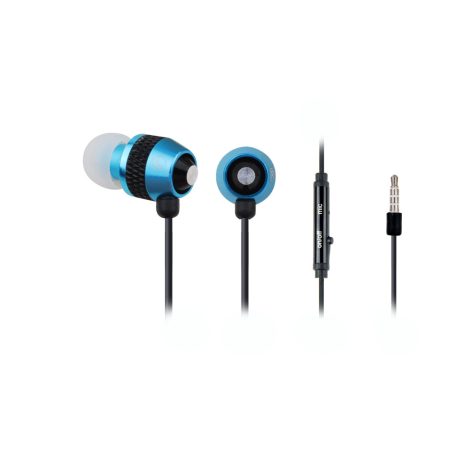 GEMBIRD MHS-EP-002 Metal earphones with microphone and volume control