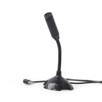   GEMBIRD Desktop microphone, fekete (MIC-205 helyett is ez lesz!) MIC-D-02 MIC-D-02