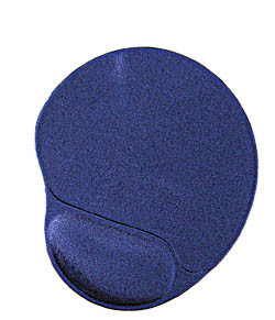 GEMBIRD Gel mouse pad with wrist support, kék MP-GEL-B