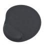 GEMBIRD MP-GEL-BK Gel mouse pad with wrist support, black