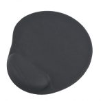 GEMBIRD Gel mouse pad with wrist support, fekete MP-GEL-BK