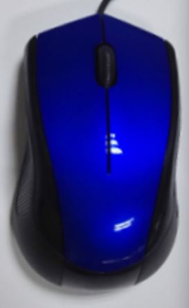 GEMBIRD USB optikai egér, fekete/szürke színben MUS-3B-02-BG