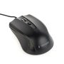 GEMBIRD Optical mouse, USB, fekete MUS-4B-01