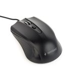 GEMBIRD Optical mouse, USB, fekete MUS-4B-01