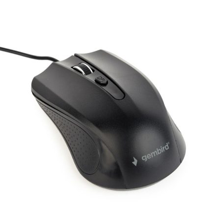 GEMBIRD Optical mouse, USB, fekete MUS-4B-01