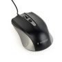 GEMBIRD Optical mouse, USB, spaceszürke/fekete MUS-4B-01-GB