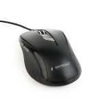 GEMBIRD USB optikai egér, fekete színben MUS-6B-01