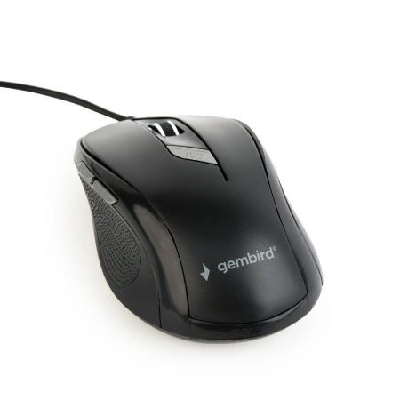 GEMBIRD USB optikai egér, fekete színben MUS-6B-01