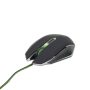 GEMBIRD Gaming mouse, USB, zöld MUSG-001-G