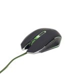 GEMBIRD Gaming mouse, USB, zöld MUSG-001-G