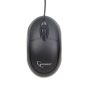 GEMBIRD USB optikai egér, fekete MUS-U-01