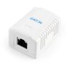 GEMBIRD CAT5E FTP single port surface mount box NCAC-1F5E-01