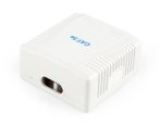 GEMBIRD CAT5E UTP 2-port surface mount box NCAC-2U5E-01