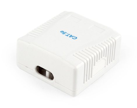GEMBIRD CAT5E UTP 2-port surface mount box NCAC-2U5E-01