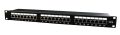   GEMBIRD Cat.5E 24 port shielded patch panel, 19'' 1U NPP-C524-002