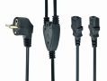   GEMBIRD PC-186-ML6 Power splitter cord (C13), VDE approved, 2 m