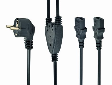 GEMBIRD PC-186-ML6 Power splitter cord (C13), VDE approved, 2 m