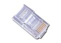   GEMBIRD RJ45 dugó 8P8C lengő CAT-5e UTP 6u' aranyozott, 100 db per zacskó PLUG3UP6/100