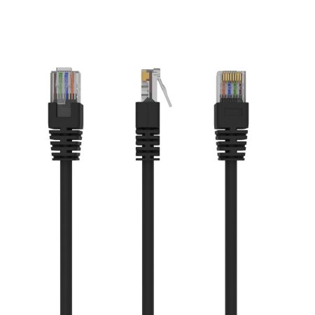GEMBIRD CAT5e UTP Patch cord, fekete, 0,25 m PP12-0.25M/BK