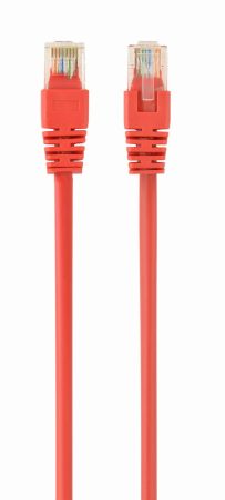 GEMBIRD PP12-0.25M/R CAT5e UTP Patch cord, red, 0.25 m