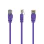 GEMBIRD CAT5e UTP Patch cord, lila, 0,25 m PP12-0.25M/V